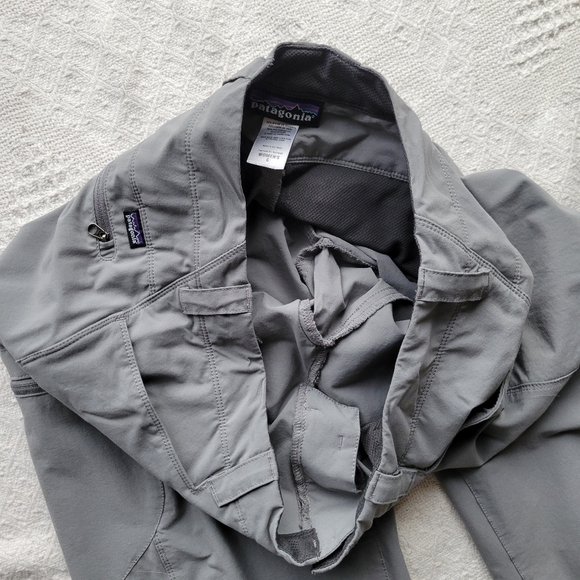 Patagonia Women's Quandary Nylon Blend Hiking Outdoor Water Resistance Pants - Picture 5 of 10